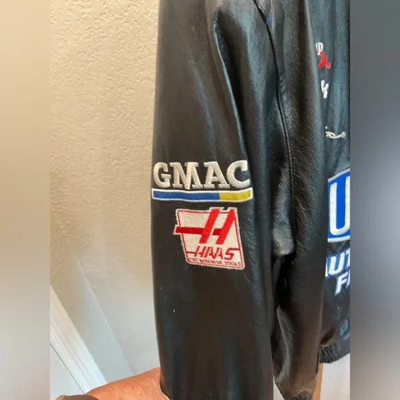 NASCAR Chase Authentic Men’s Leather Jacket #24 Jeff Gordon Dupont